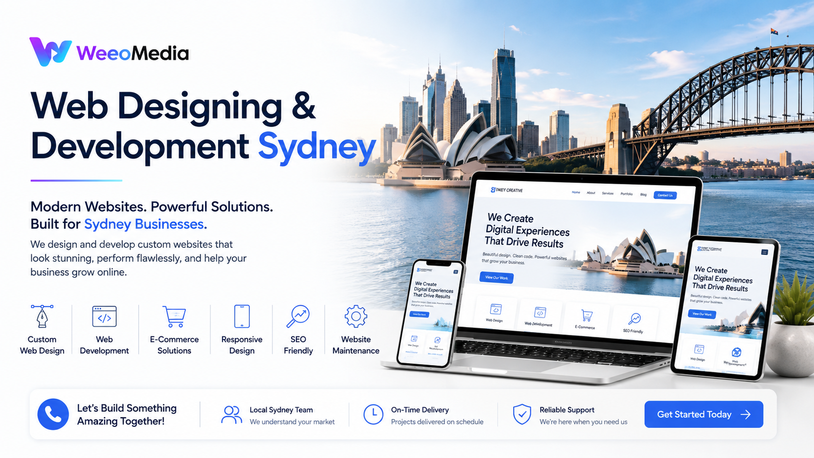 Web Designing & Development Services in Sydney