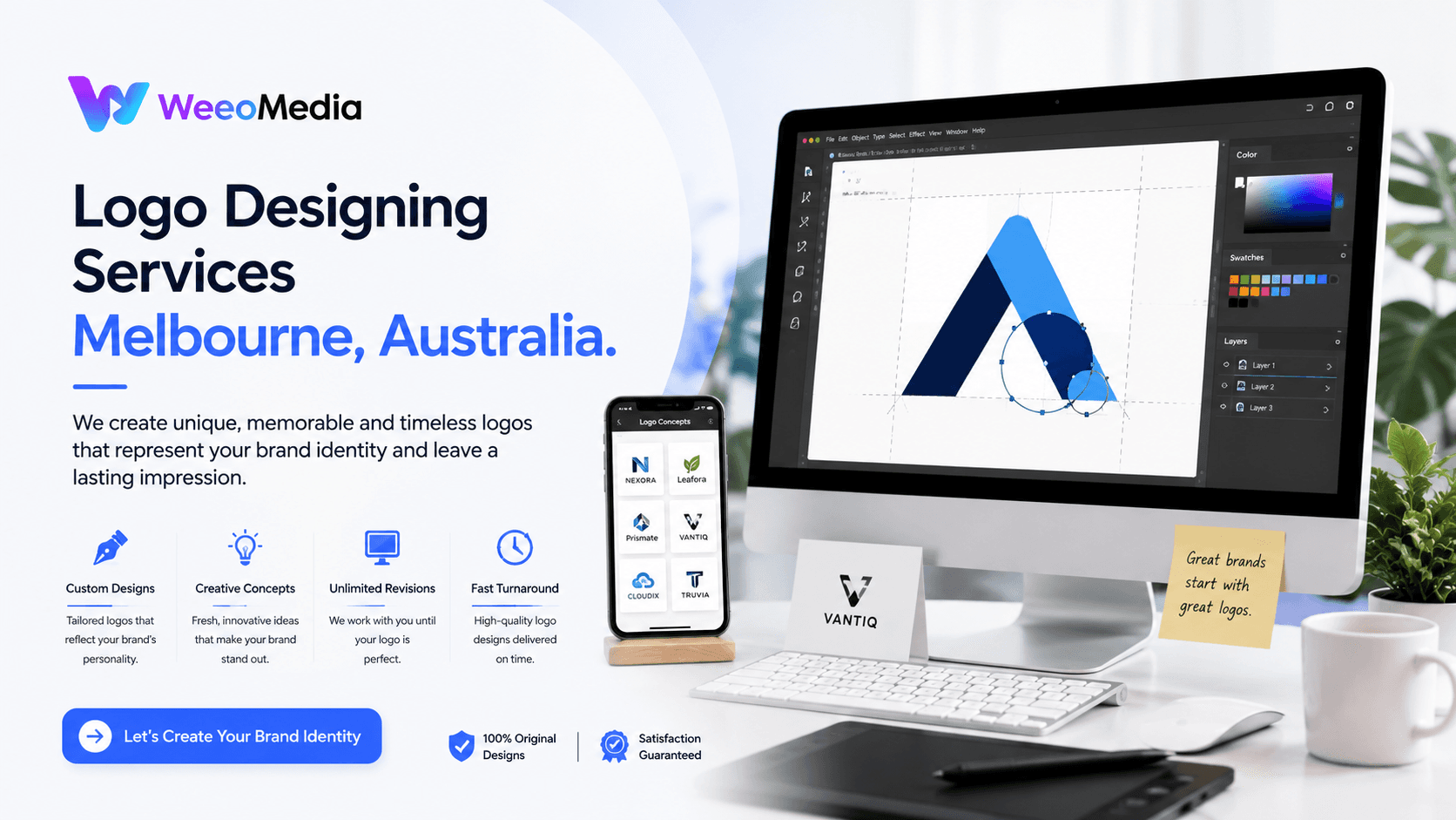 Australia's Logo Design Agency Built for Businesses That Want to Stand Out
