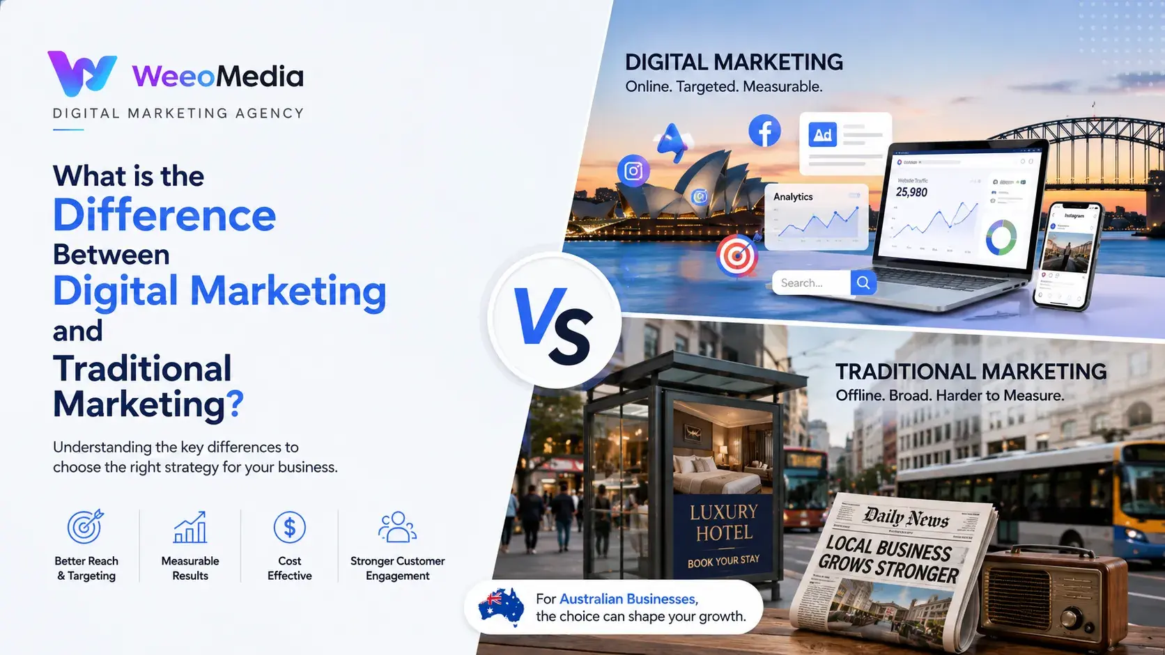 What is the Difference Between Digital Marketing and Traditional Marketing?