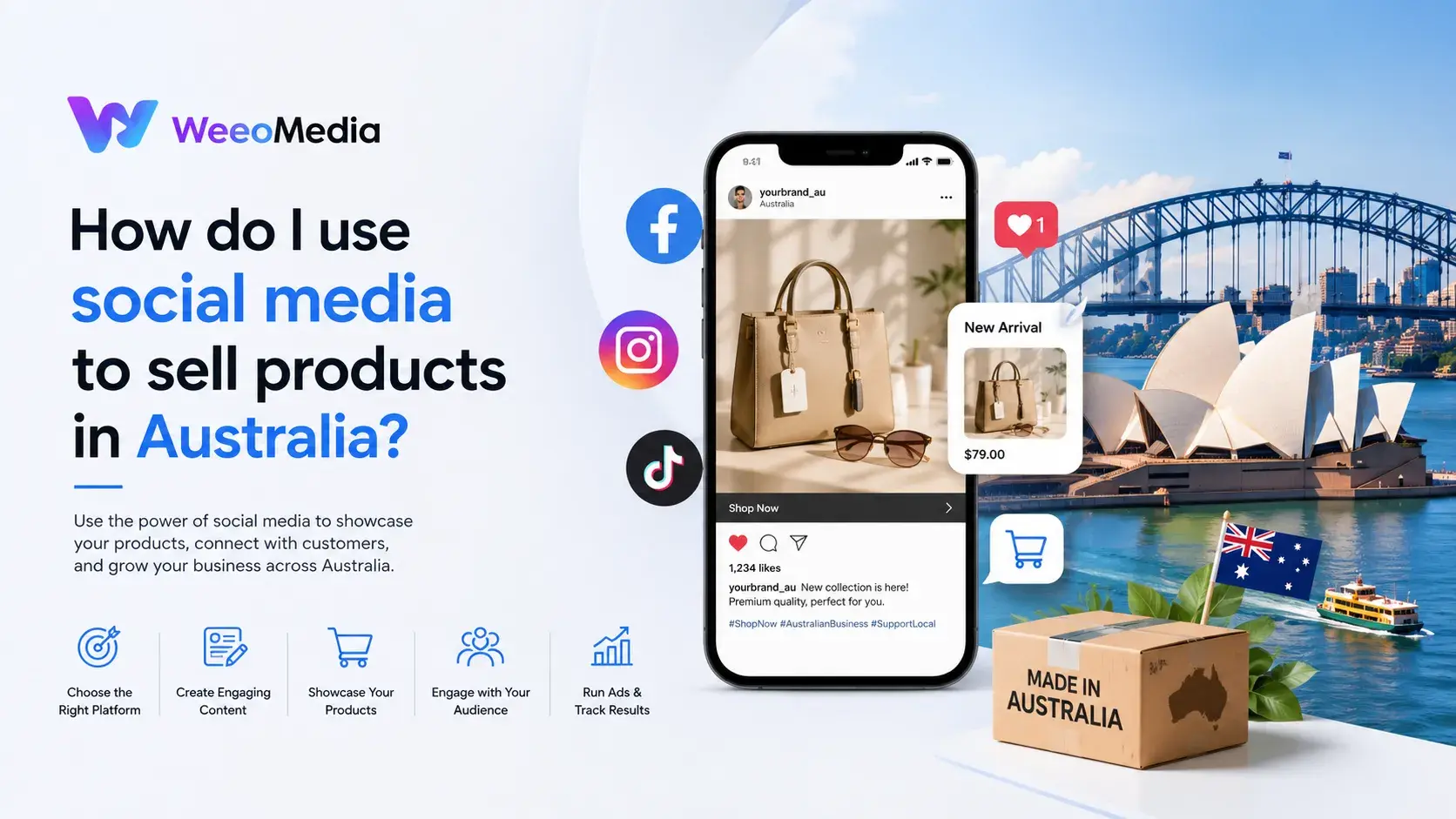 How to Use Social Media to Sell Products in Australia